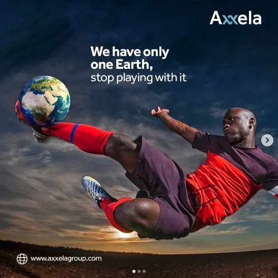 Axxela one earth creative