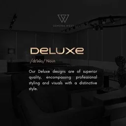 Gemona West Deluxe branded creative