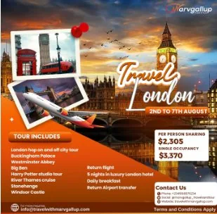 Marvgallup travel London creative